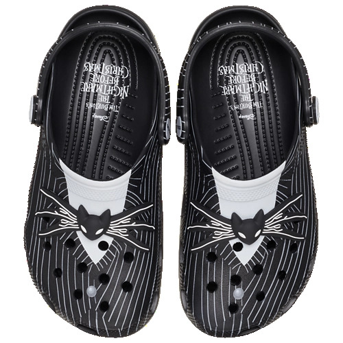 Crocs Men's Nightmare Before Christmas Classic Clogs (White/Multi/Black)