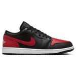 Jordan Mens' AJ 1 Low (Black/Varsity Red/Summit White) - $60 + free shipping