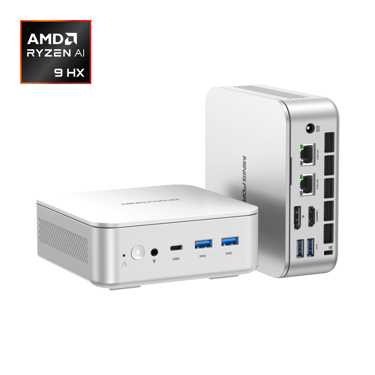 Minisforum EliteMini AI370 Refurbished - AMD Ryzen AI 9 HX 370 (AI370) 32GB RAM+1TB SSD $539.10