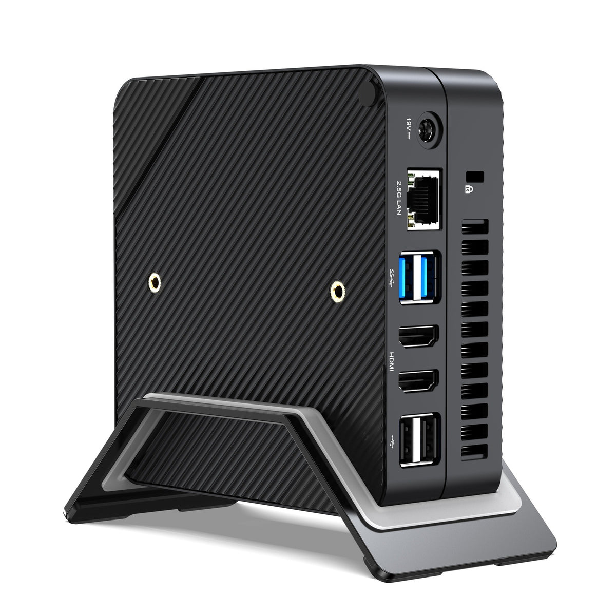 Minisforum Venus UM773 Lite Mini PC Barebone: Ryzen 7 7735HS, 2xSODIMM, USB4, 1xM.2, 1x 2.5