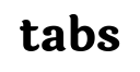 Tab