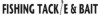Fishing Tackle & Bait – Cashback, Rebates & Rewards